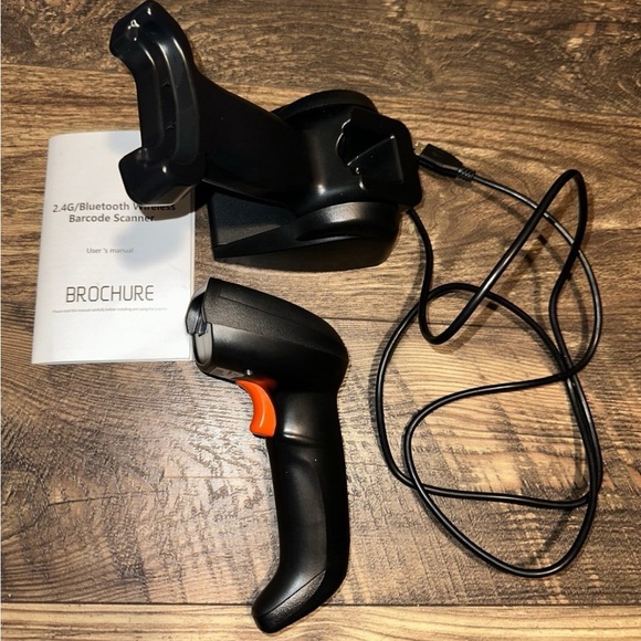 The Symcode 4590DA Handheld Barcode Scanner black - Picture 5 of 6